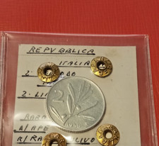 Repubblica italiana moneta 2 lire 1958 Ape Ramo d'ulivo