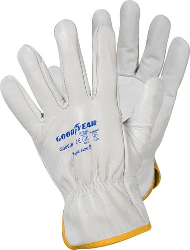 Goodyear guanti pelle pieno - goodyear,