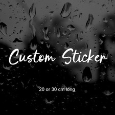 Adesivo personalizzato vinile
