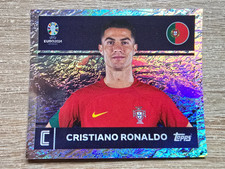 Topps Euro 2024 Cristiano Ronaldo POR 2 Portogallo Panini UEFA EM 24 Sticker