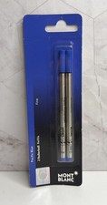 Montblanc(R) Ricariche, Rollerball, Fine Point, Blu Pacifico, Confezione da 2