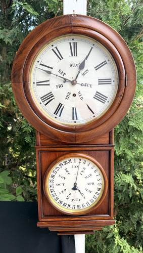 Antico orologio parete 1878 - antico,
