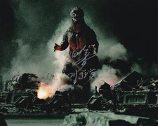 TSUTOMU KITAGAWA autografo firmato 20x25cm GODZILLA di persona autografo COA