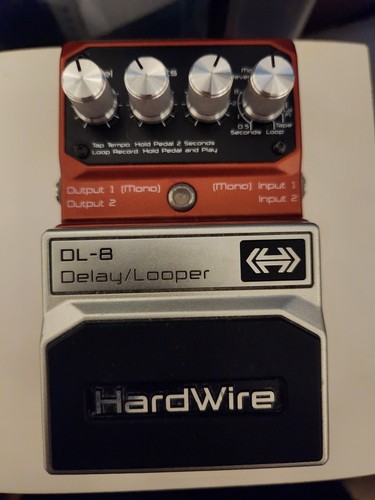Digitech delay looper - dl-8, delay/looper