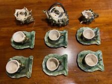 ceramica barbotine servizio the caffè , Conchiglia