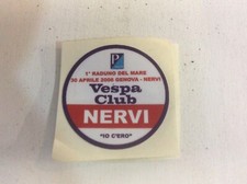 Adesivo 1o raduno Vespa club