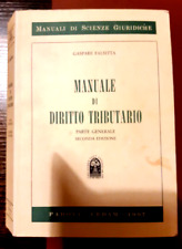 MANUALE DI DIRITTO TRIBUTARIO - GASPARE FALSITTA (SECONDA 2^ ED. CEDAM ) 1997