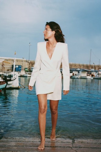 Abito blazer zara - abito, bianco