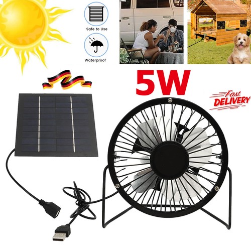 Ventilatore solare - solare, 5w