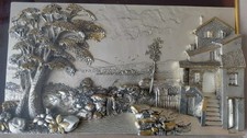 QUADRO ARGENTO 925  66 X 49 cm