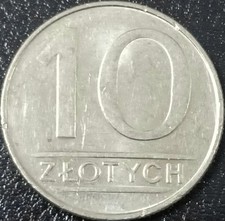 POLONIA MONETA 10 ZLOTY 1988