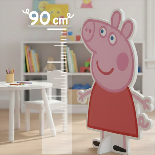 Peppa pig silhouette - 2d, h