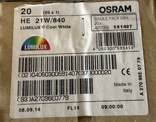 Scatola 18 Pezzi Neon T5 HE
