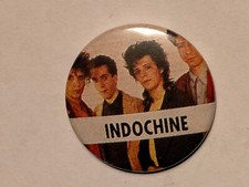 Pulsanti musicali gruppo rock francese Indocina vintage SMALL BUTTON 2