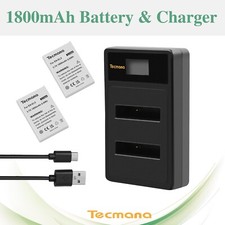 2X Batteria 1,8Ah per Nikon