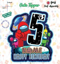 TOPPER TORTA compleanno