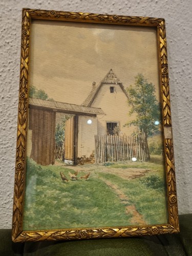 Acquerello wilhelm ambros 1924 - wilhelm,