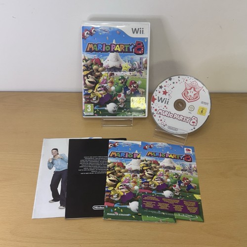 Mario party wii completo - mario,