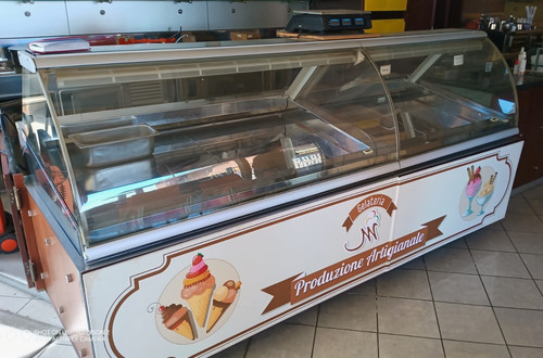 Vetrina espositore gelato - vetrina,