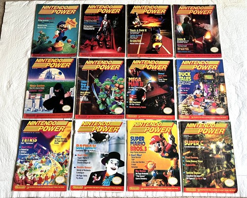 Nintendo power magazine lot - power,
