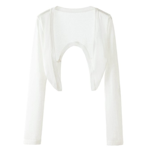 Cardigan donna maglia corta