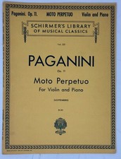 Paganini Moto Perpetuo Op. 11