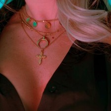 Collana ciondolo croce donna