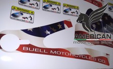 Buell xb9 xb12 Lightning Decal / Transfer forcellone posteriore