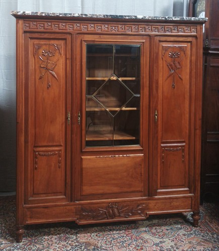 Biblioteca luigi xvi noce - luigi,