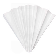 CARTA FILTRO PIEGHETTATA Ø 400 CF. 10 /PZ. X VINO, OLIO, LIQUORI, INFUSI