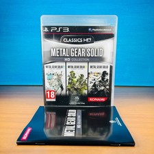 METAL GEAR SOLID HD COLLECTION PS3 gioco Playstation 3 COMPLETO multilingua ITA
