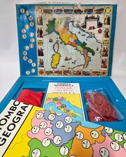 Tombola geografica vintage