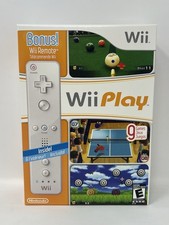 New Sealed Wii Play Nintendo