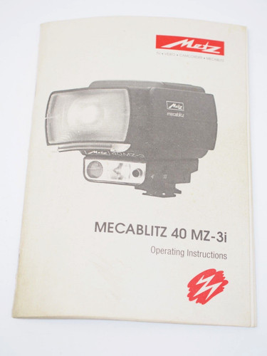 Metz flash istruzioni - 40,