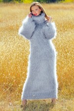 SuperTanya abito grigio mohair