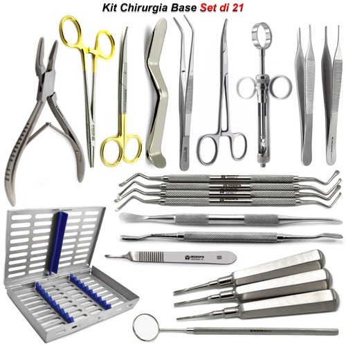 Kit chirurgia orale base - chirurgia,