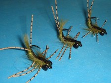 Mosche pesca mosca olive - a,