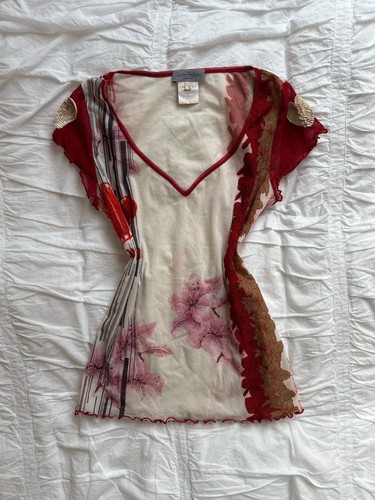 Top sonia fortuna stampa - fortuna,
