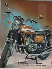 advertising Pubblicità-MOTO SUZUKI  750 GT 1972- MOTOGIAPPONESI  MAXIMOTO EPOCA