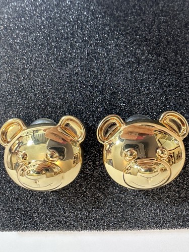 Orecchini clip moschino - a,