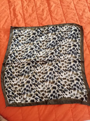 Foulard maculato leopardato