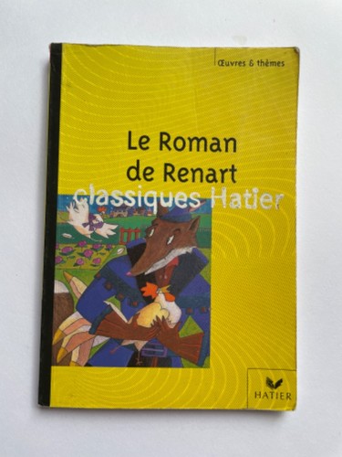 Roman renart hatier - le,