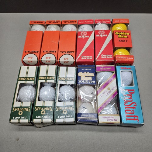 Set palline golf vintage - palline,
