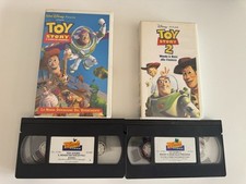 Lotto 2 VHS Toy Story 1 e 2 originali Disney Pixar - Ottimo stato