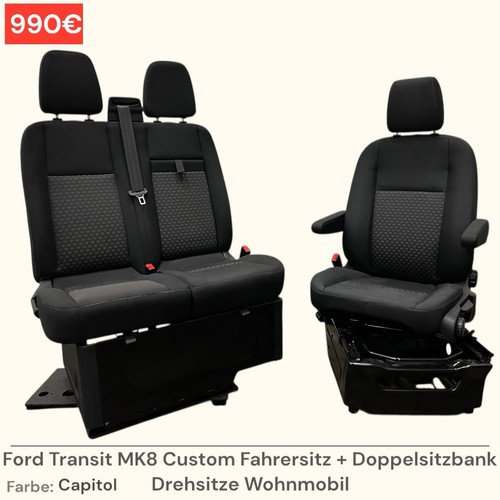 Ford transit mk8 custom - custom, sedile