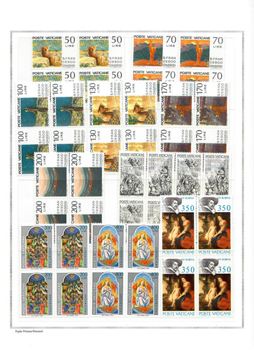 Vaticano quartine collezione - vaticano,