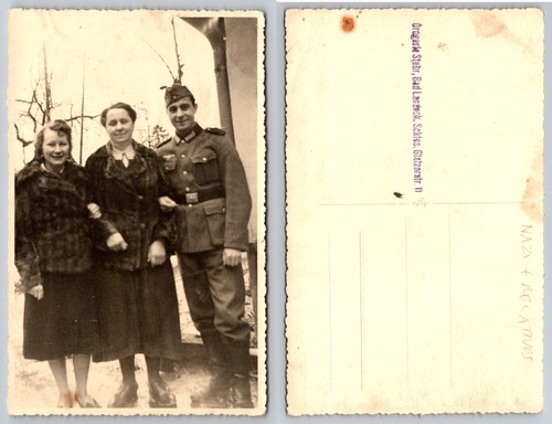 Cartolina rppc soldato - cartolina, tedesco