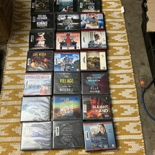 Lot of 21 Assorted Audio Books