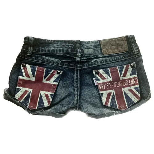 Shorts jeans neri donna - 🩳,