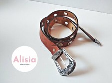 Cintura eco pelle cuoio - , con